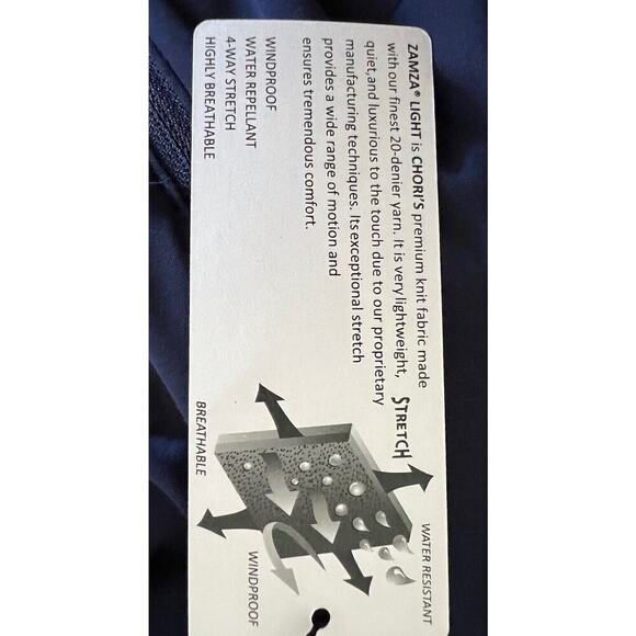 NWT SUN MOUNTAIN SUMMIT LIGHT JACKET Women’s Sz M Navy Windproof Water Repellent - Picture 11 of 11